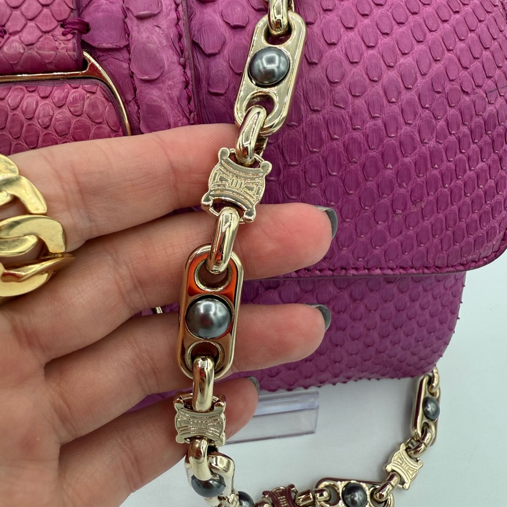 Vintage Celine Python Shoulder bag - image 3